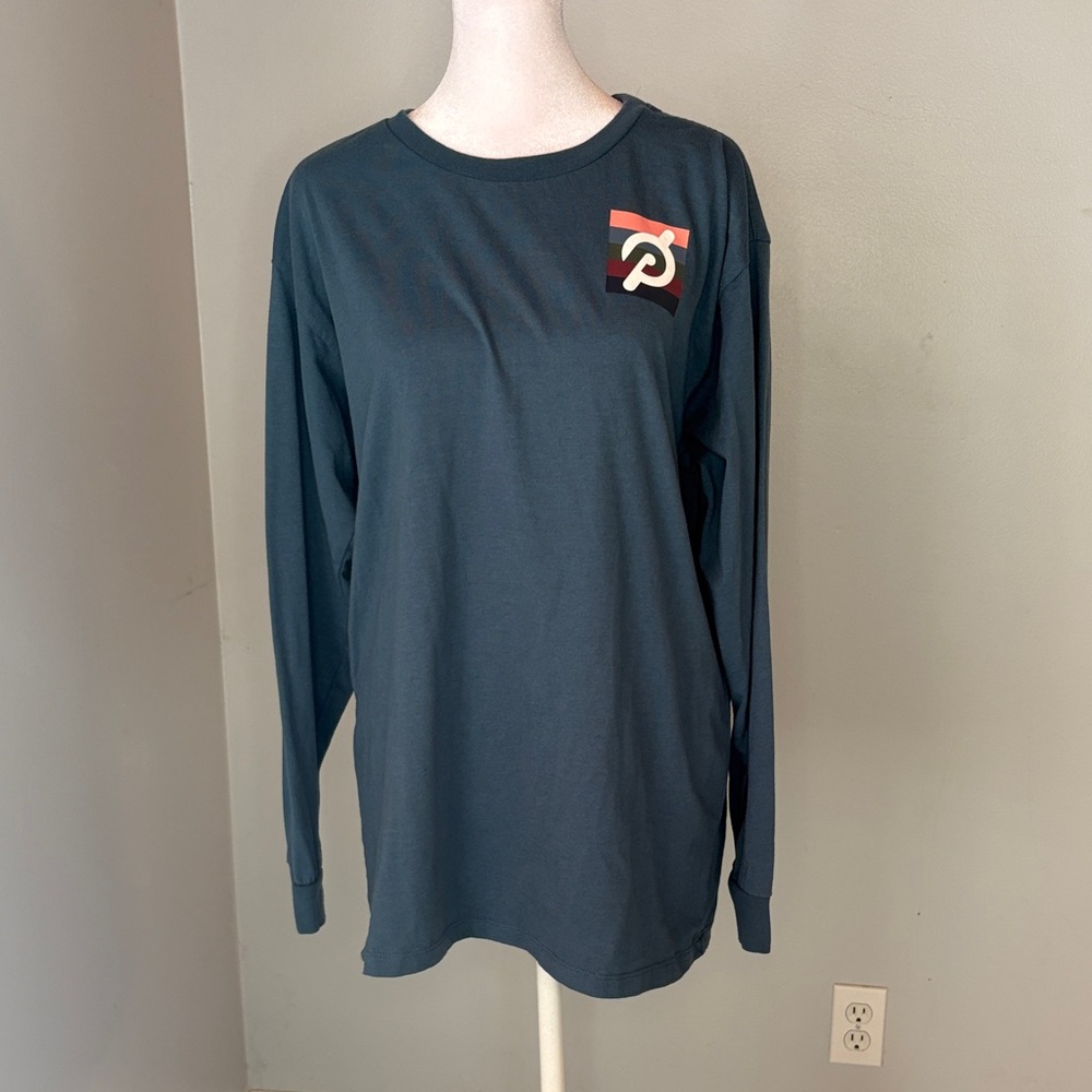 [Peloton] Dark Teal Long Sleeve Shirt - Size Medium